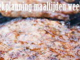 Weekplanning maaltijden week 33