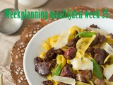 Weekplanning maaltijden week 35
