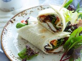 Wraps krokante kip kruidenkaas recept