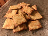 Grain free Cheesy Crackers