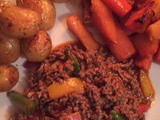 Mince, Veg and Potatoes