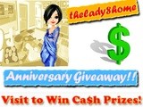 Anniversary Giveaway Contest Post For  TheLady8home 