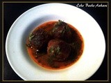 Echorer Kofta Curry | Raw Jackfruits Balls in Gravy