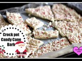 Crock Pot Candy Cane Bark