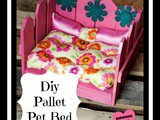 Diy Pallet Pet Bed