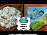Hidden Valley Ranch Skinny Spinach Dip