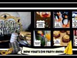 New Year's Eve Party Menu