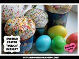 Russian Easter  Kulich  Dessert