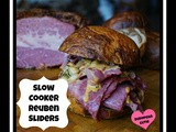 St Patty's Day Slow Cooker Reuben Sliders