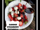 Summer Strawberry Mozzarella Salad