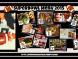 Superbowl Menu 2015