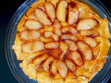 Asian pear tarte tatin