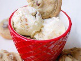 Baked/Unbaked ice cream (chocolate chip cookie dough with chocolate chip cookies)