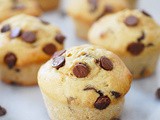 Bakery style chocolate chip muffins