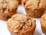 Banana chocolate chip muffins