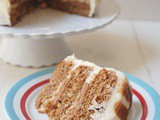 Banana cinnamon roll cake