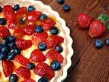 Berry fruit tart