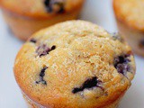 Blueberry lemon muffins