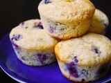 Blueberry lemon muffins