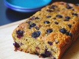 Blueberry zucchini bread