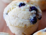 Buttermilk blueberry muffins