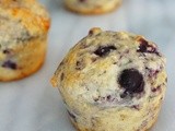 Buttermilk blueberry muffins