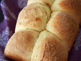 Buttery French brioche loaf bread