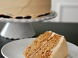 Caramel apple cake