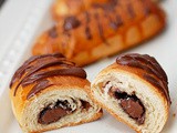 Cheater's pain au chocolat (Chocolate filled croissants)