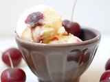 Cherry vanilla ice cream