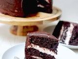 Chocolate cherry cake