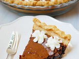 Chocolate chess pie