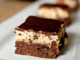 Chocolate chip cookie dough brownies