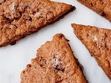 Chocolate chocolate chip scones