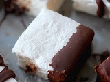 Chocolate covered marshmallows