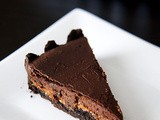 Chocolate dulce de leche tart