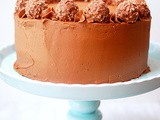 Chocolate Nutella salted caramel cake