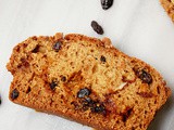 Cinnamon raisin quick bread