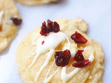 Cranberry bliss bar cookies