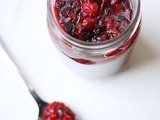 Cranberry sauce