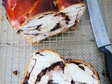 Double chocolate challah bread