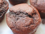 Double chocolate muffins