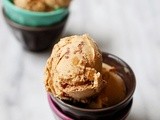 Eggless Biscoff Nutella ice cream