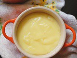 Fresh lemon pudding