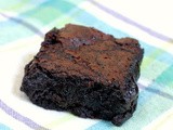 Fudgy 4 egg white brownies