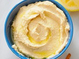 Garlic and lemon hummus