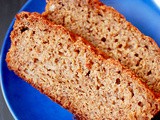 Greek yogurt whole wheat banana bread