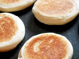 Homemade English muffins