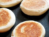 Homemade English muffins