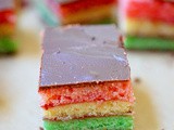 Italian rainbow cookies